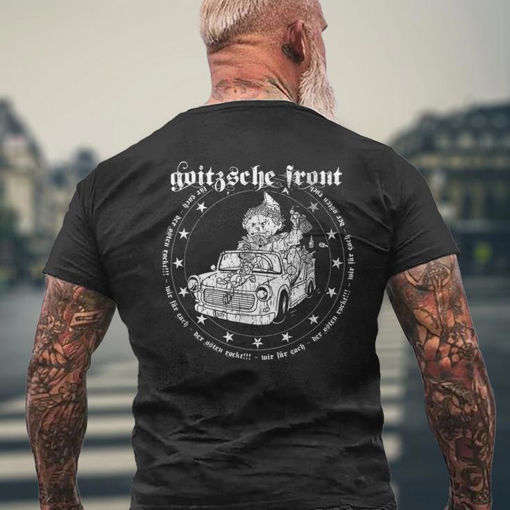 Goitzsche-Front Band-De T-Shirt mit Rückendruck Geschenke für alte Männer