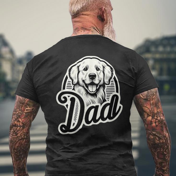 Golden Retriever Papa T-Shirt mit Rückendruck Geschenke für alte Männer