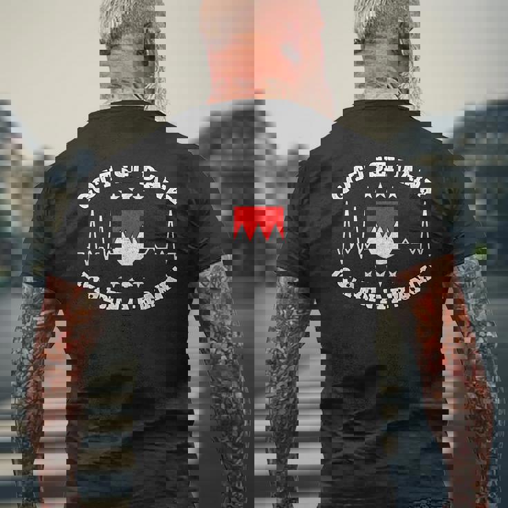Gott Sei Dank Ich Bin A Frank God Sei Dank T-Shirt mit Rückendruck Geschenke für alte Männer