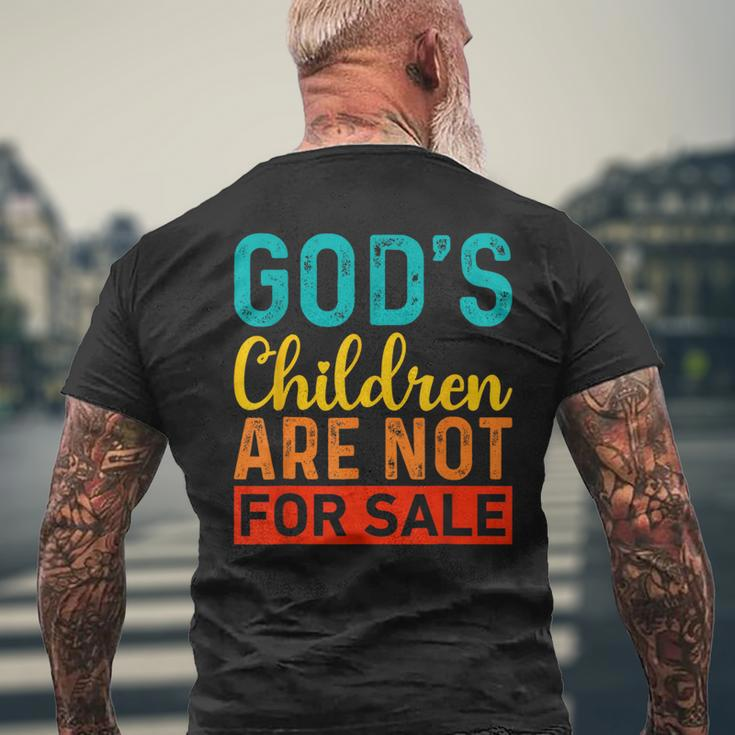 Gottes Kinder Stehen Nicht Zum Verkauf Lustig T-Shirt mit Rückendruck Geschenke für alte Männer