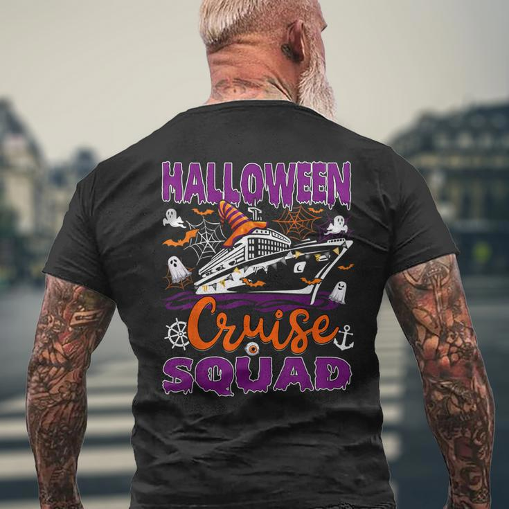 Halloween Cruise Squad Cruising Crew Spooky Season Mens Back Print T-shirt Gifts for Old Men