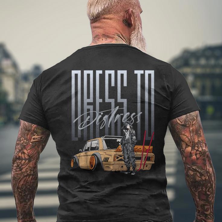 Herrenmode Ästhetik Trendiger Stil Maskulin Papa Liebe T-Shirt mit Rückendruck Geschenke für alte Männer