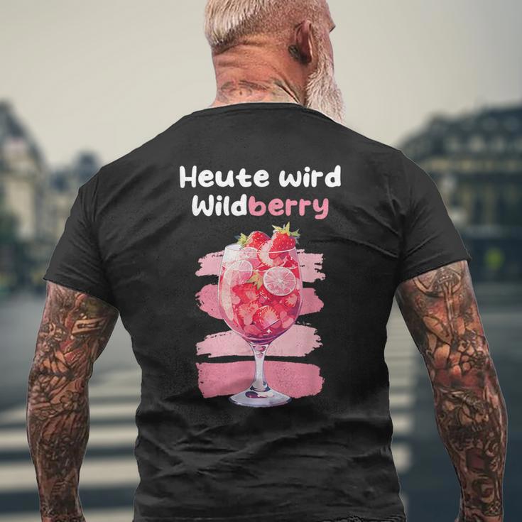 Heute Wird Wildberry Lillet T-Shirt mit Rückendruck Geschenke für alte Männer