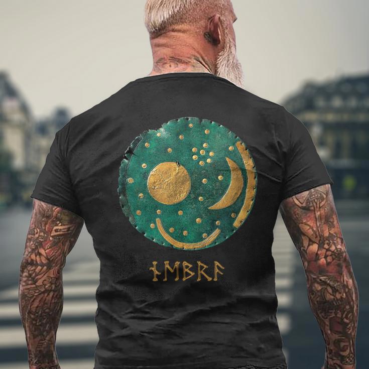 Himmelsscheibe Von Nebra T-Shirt mit Rückendruck Geschenke für alte Männer