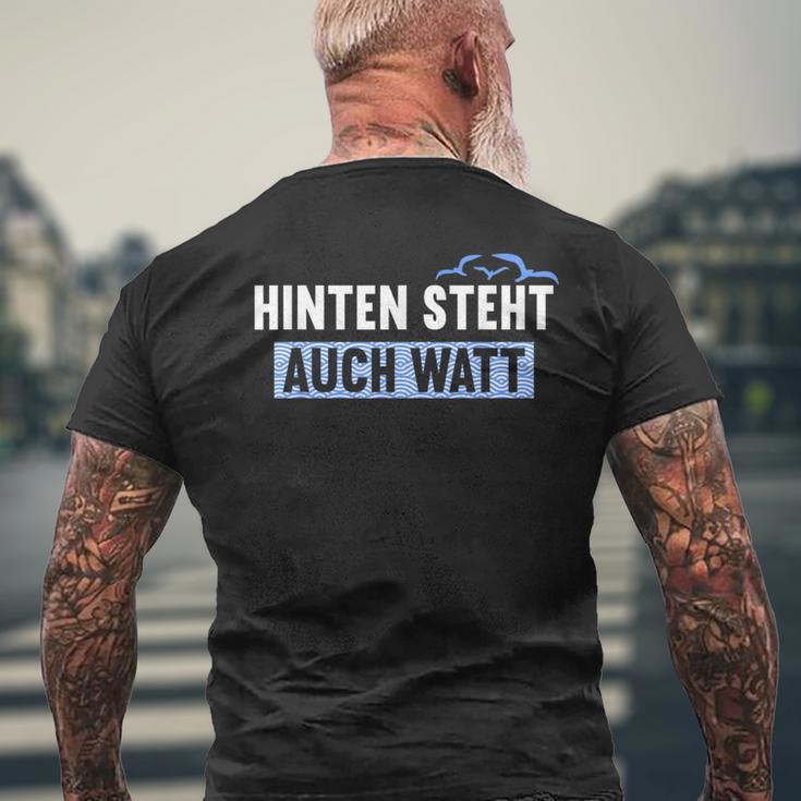 Hinten Steht Auch Watt T-Shirt mit Rückendruck Geschenke für alte Männer