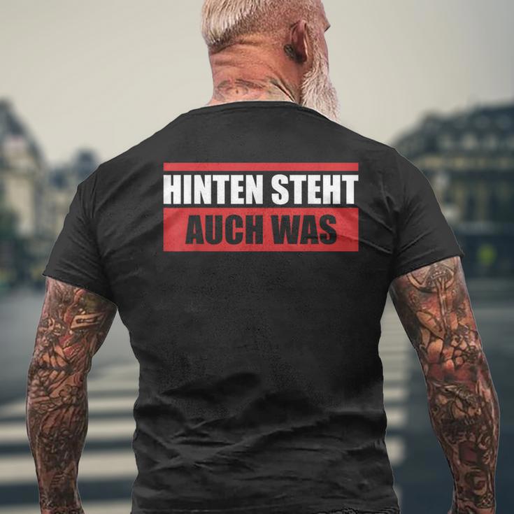 Hinterten Steht Auch Wat Back Stands Also Wat T-Shirt mit Rückendruck Geschenke für alte Männer