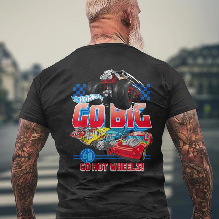 Hot Wheels Go Big Blue T-Shirt mit Rückendruck Geschenke für alte Männer