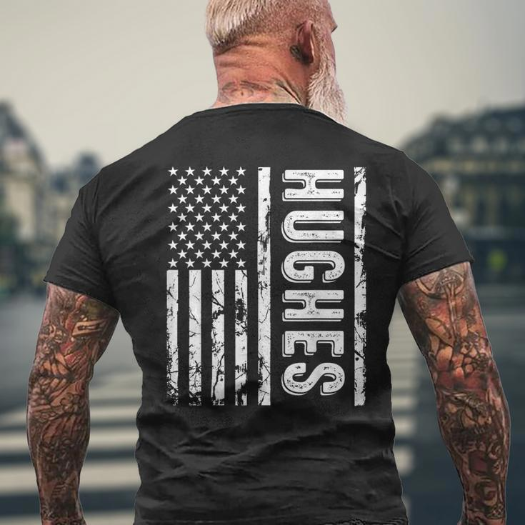 Hughes Last Name Surname Team Hughes Family Reunion Men's T-shirt Back Print Gifts for Old Men