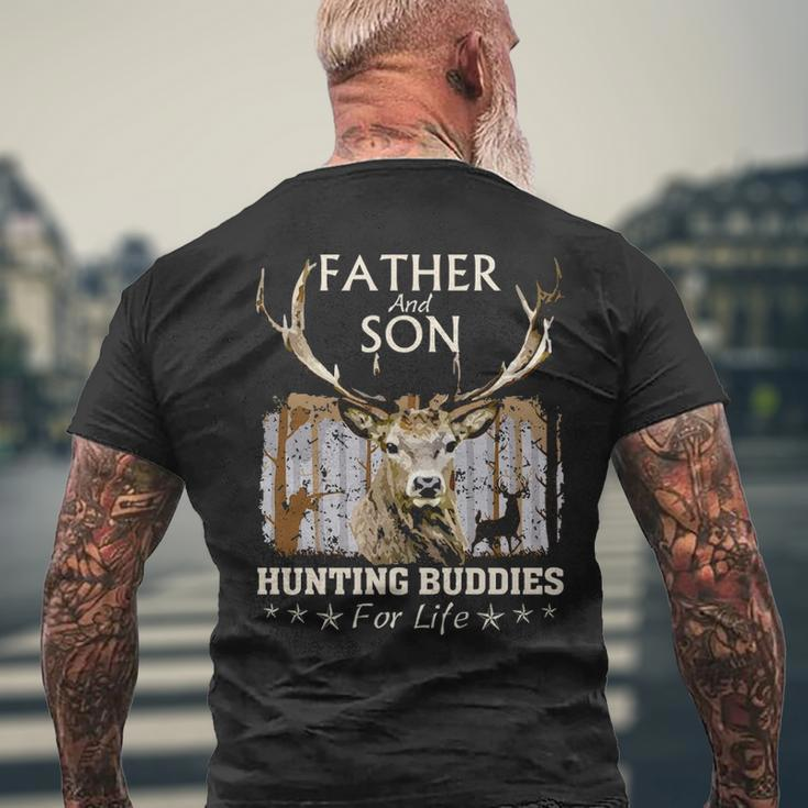 Hunting For Father And Son Hunting Buddies Hunters Men's T-shirt Back Print Gifts for Old Men