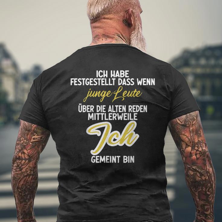 Ich Bin Alt Ich Bin Alt T-Shirt mit Rückendruck Geschenke für alte Männer