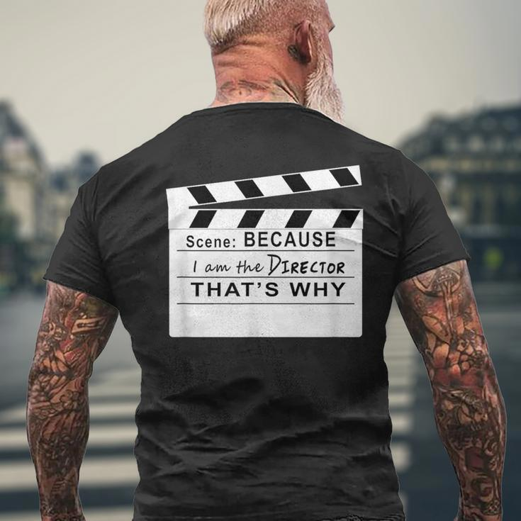 Ich Bin Der Regisseur German T-Shirt mit Rückendruck Geschenke für alte Männer