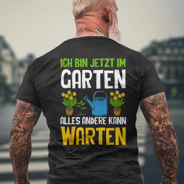 Ich Bin Im Gartenarbeit Hobbygärtner Gärtner Schwarz Kurzärmliges Herren-T-Kurzärmliges Herren-T-Shirt Geschenke für alte Männer