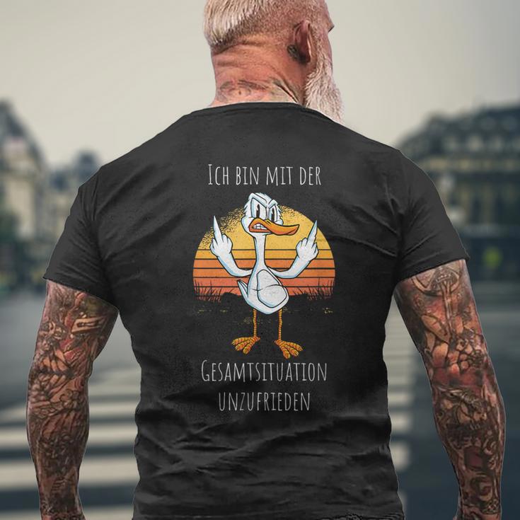 Ich Bin Mit Der Gesamtitude Ich Bin Mit Der Gesamt T-Shirt mit Rückendruck Geschenke für alte Männer