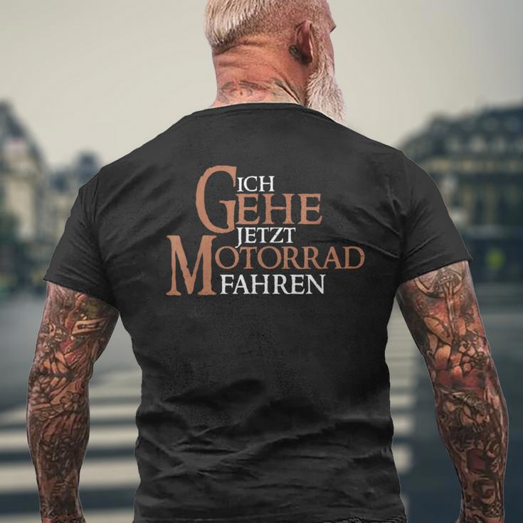 Ich Gehe Jetzt S T-Shirt mit Rückendruck Geschenke für alte Männer