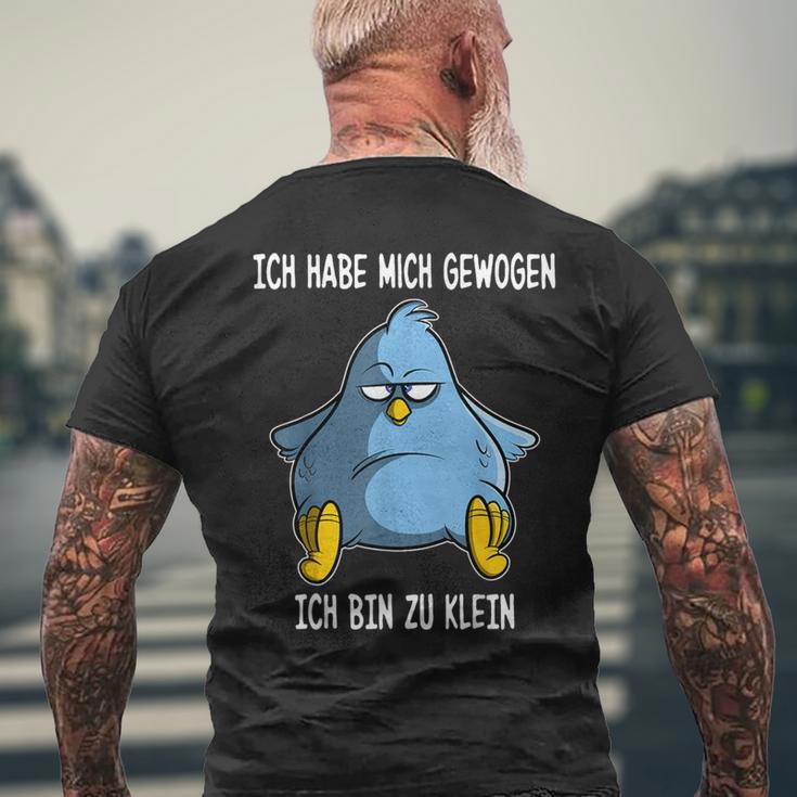 Ich Habe Mich Wieogen Diät Fun Weight Loss T-Shirt mit Rückendruck Geschenke für alte Männer