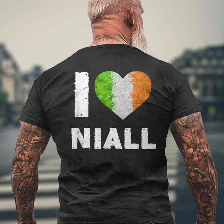 Ich Liebe Niall T-Shirt mit Rückendruck Geschenke für alte Männer