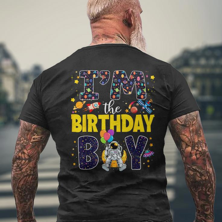 I'm The Birthday Boy 2Nd Outer Space Family Matching Outfit Men's T-shirt Back Print Gifts for Old Men
