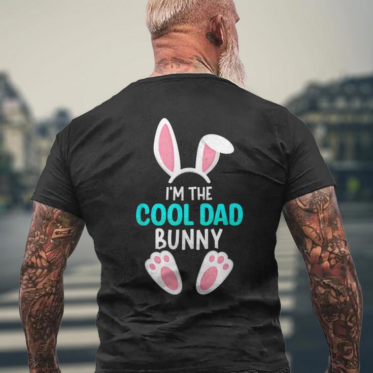 I'm The Cool Dad Bunny Happy Easter Family Matching Outfit Men's T-shirt Back Print Gifts for Old Men