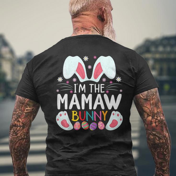 I'm The Mamaw Bunny Matching Family Easter Party Men's T-shirt Back Print Gifts for Old Men