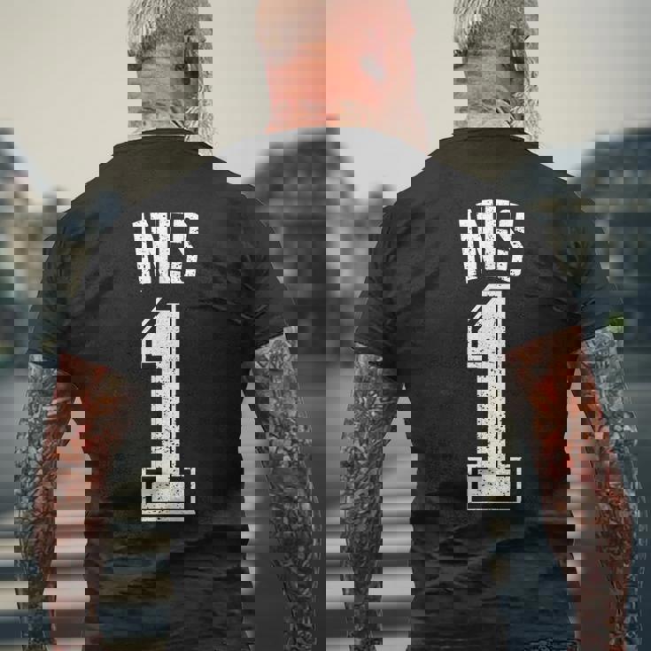 Ines Supporter Numéro 1 Biggest Fan T-shirt imprimé au dos Cadeaux pour les vieillards