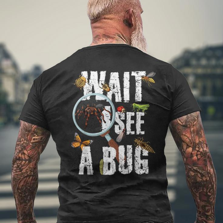 Insects Of The World Bug Lover Expert Entomologist Bugs Fan Men's T-shirt Back Print Gifts for Old Men