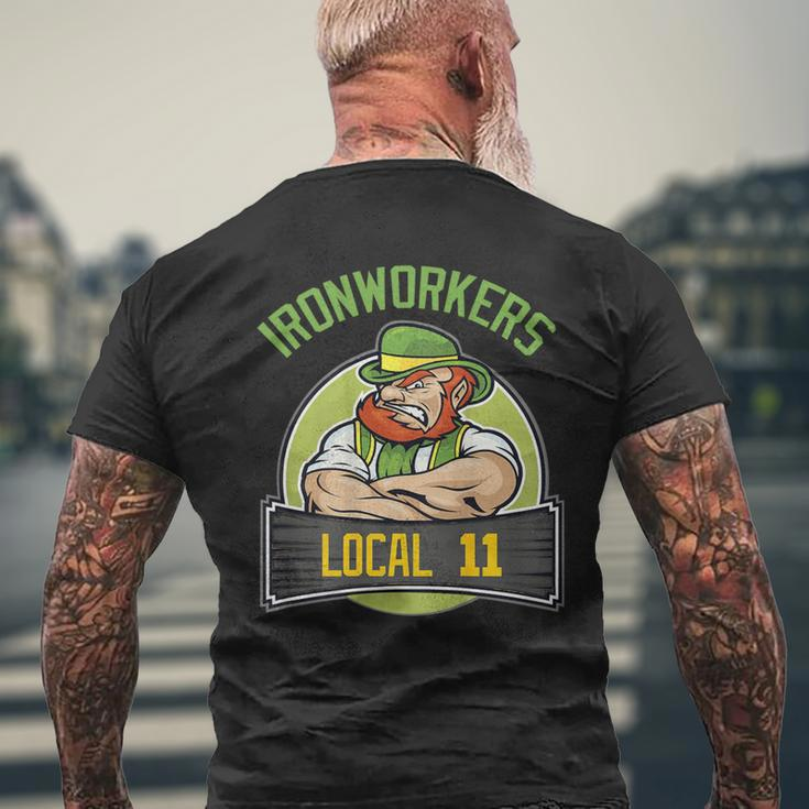 Iron Workers Local 11 Men's T-shirt Back Print Gifts for Old Men