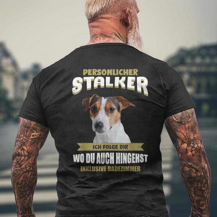 Jack Russell Terrier Jack Russell Dog T-Shirt mit Rückendruck Geschenke für alte Männer