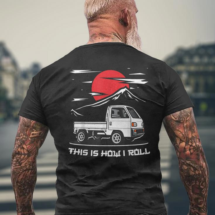 Japan Mini Truck Kei Car Cab Over Compact 4Wd Off Road Truck Men's T-shirt Back Print Gifts for Old Men
