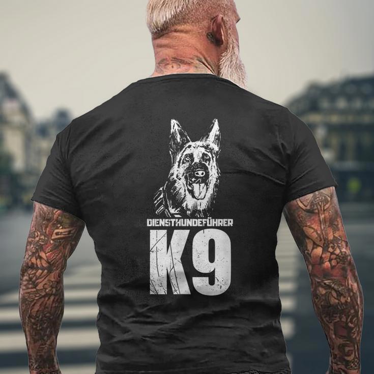 K9 T-Shirt mit Rückendruck Geschenke für alte Männer