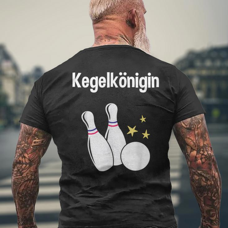 Keglerin Keglerin Kegel Club T-Shirt mit Rückendruck Geschenke für alte Männer