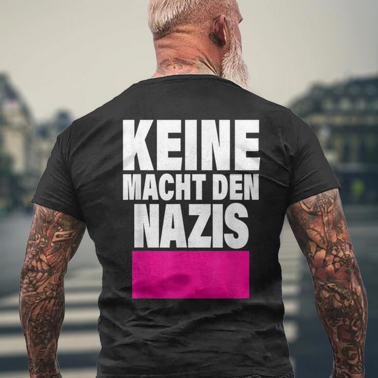 Keine Macht Den S Anti Rassismus Nzs Rechtsextemismus T-Shirt mit Rückendruck Geschenke für alte Männer