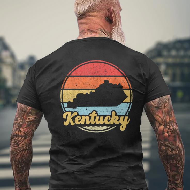 Kentucky Roots Vintage Kentucky Native Home State Pride Ky Men's T-shirt Back Print Gifts for Old Men