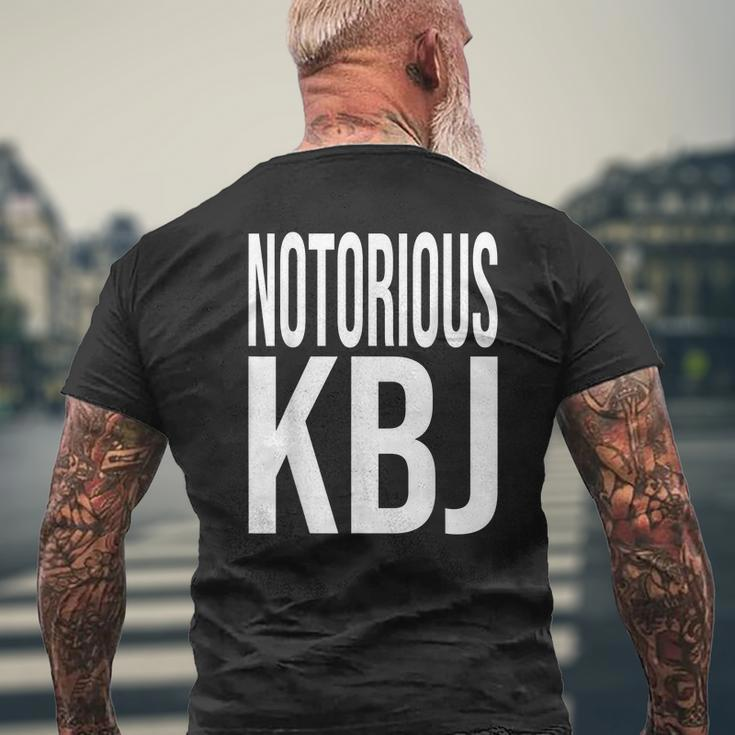Ketanji Brown Jackson Notorious Kbj Mens Back Print T-shirt Gifts for Old Men