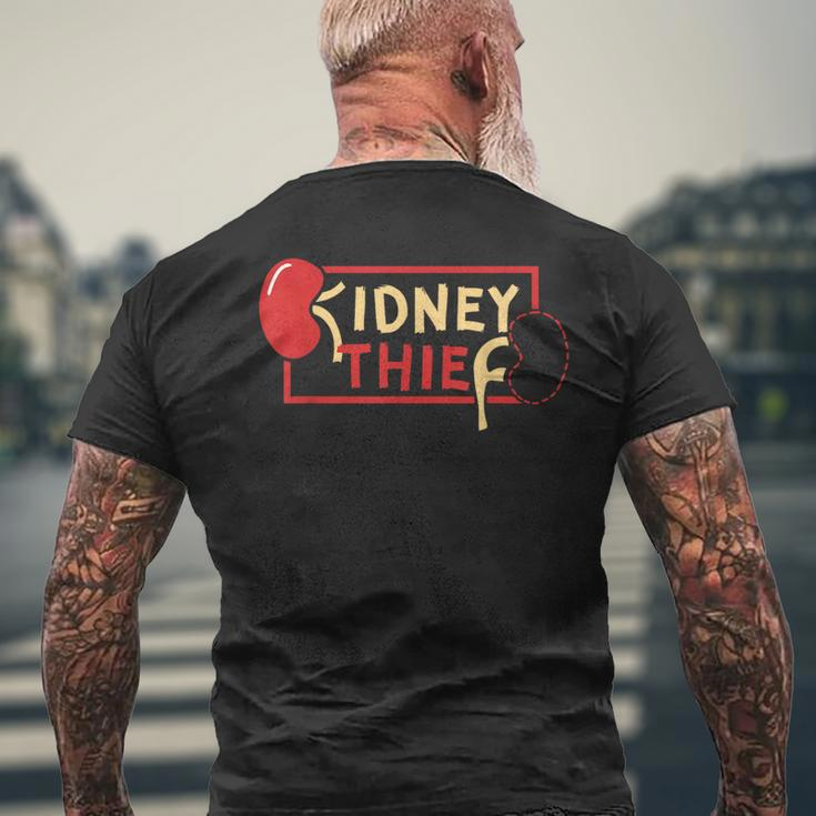 Kidney Thief Renal Surgery Organ Donor Transplantation Men's T-shirt Back Print Gifts for Old Men
