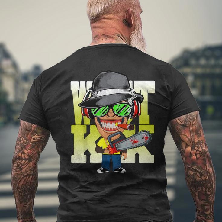 Killer Mafia Monkey Men's T-shirt Back Print Gifts for Old Men