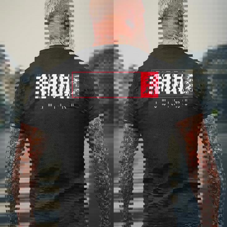 Kimura Camisa Jiu Jitsu Bjj Artes Marciales Brasileñas Camiseta Hombre Estampado Espalda Regalos para ancianos