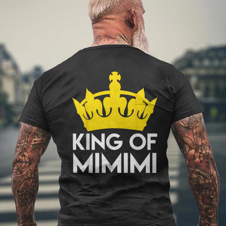 King Of Mimimi Statement Ironie Slogan T-Shirt mit Rückendruck Geschenke für alte Männer