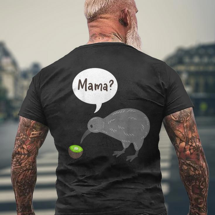 Kiwi Bird Kiwi Fruit New Zealand T-Shirt mit Rückendruck Geschenke für alte Männer