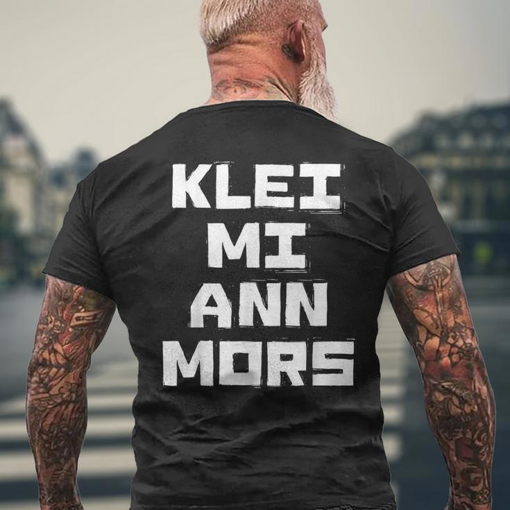 Klei Mi Ann Mors T-Shirt mit Rückendruck Geschenke für alte Männer