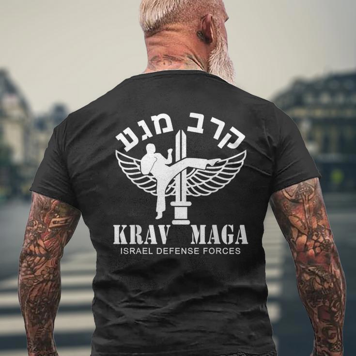 Krav Maga Israeli Defense Forces T-Shirt mit Rückendruck Geschenke für alte Männer