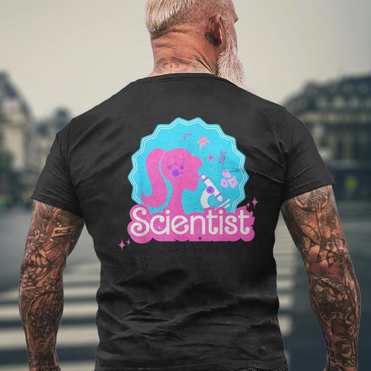 The Lab Is Everything The Forefront Of Saving Live Scientist Men's T-shirt Back Print Gifts for Old Men