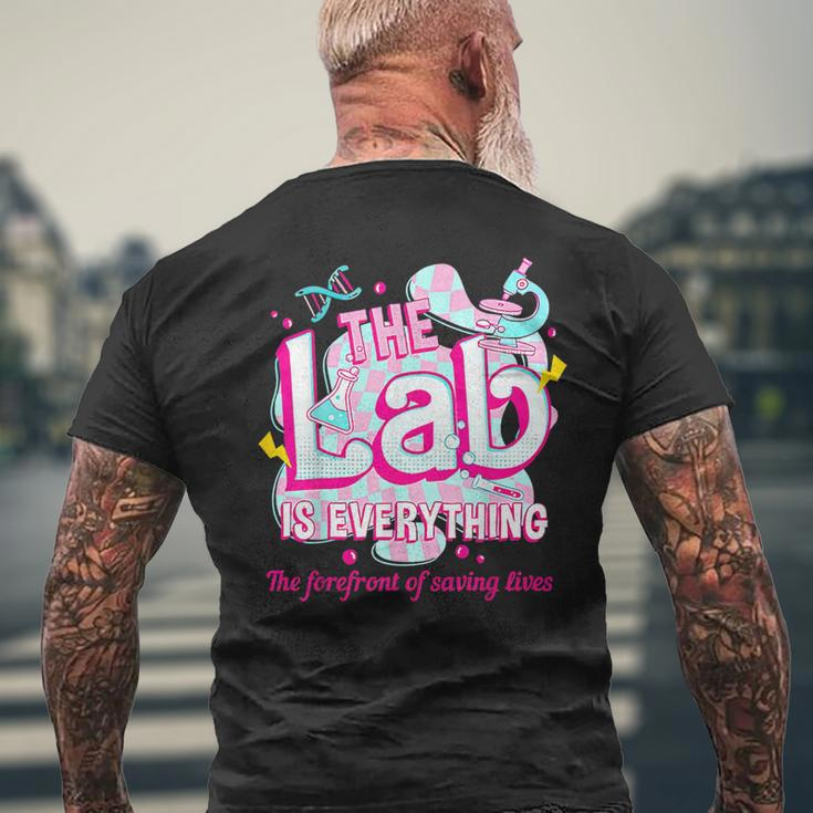 The Lab Is Everything The Lab Tech's Prayer Lab Week 2024 Men's T-shirt Back Print Gifts for Old Men