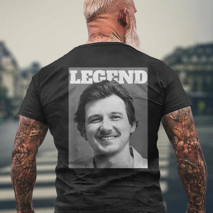 Last Night Hot Of Morgan Shot April 2024 Legend Men's T-shirt Back Print Gifts for Old Men