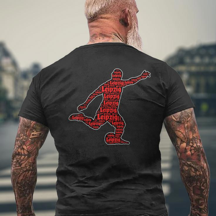 Leipzig Football Leipziger Fan T-Shirt mit Rückendruck Geschenke für alte Männer