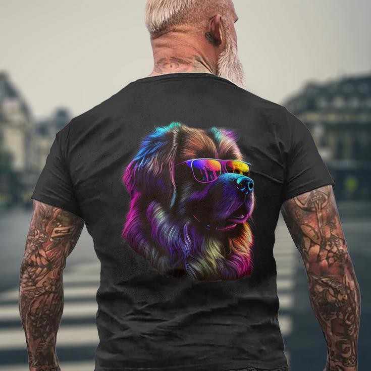 Leonberger Dog Leonberger T-Shirt mit Rückendruck Geschenke für alte Männer