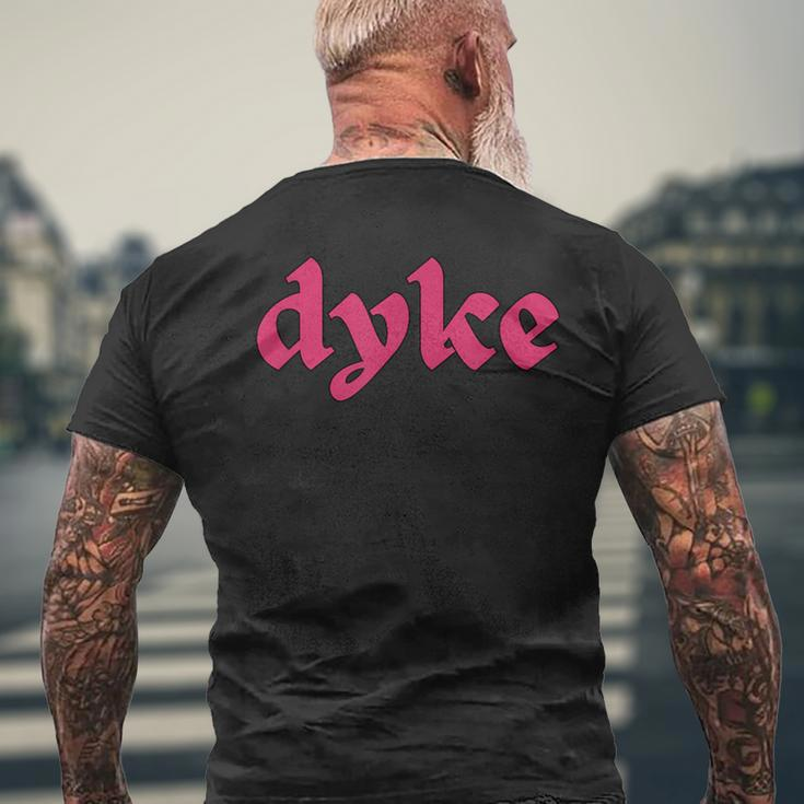 Lgbtq Lesbian Pride Party Dyke Pride Party Group Men's T-shirt Back Print Gifts for Old Men