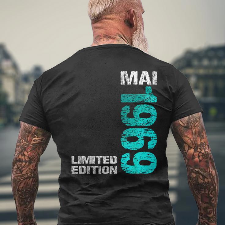 Limited Edition Mai 1969 Mann Frau 55 Geburtstag T-Shirt mit Rückendruck Geschenke für alte Männer