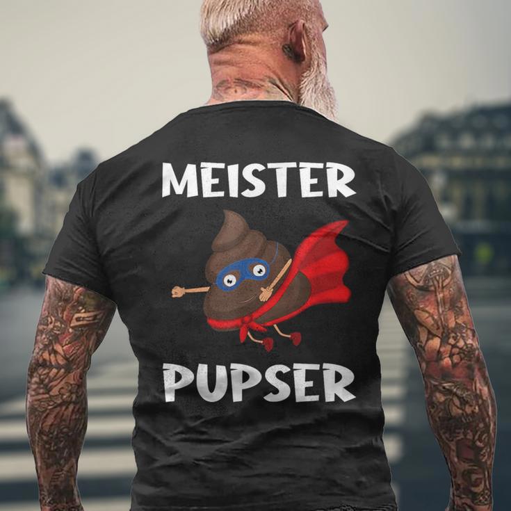 I Love Kacken Kackheen Fart Pupsen Meister Pupser T-Shirt mit Rückendruck Geschenke für alte Männer