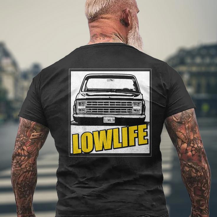 Lowered Truck Lowlife Classic Men's T-shirt Back Print Gifts for Old Men