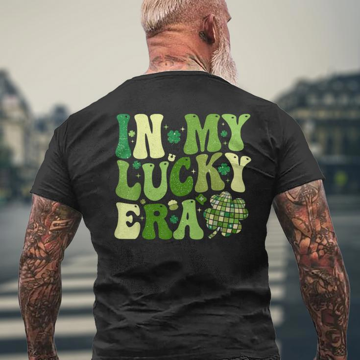 In My Lucky Era Happy St Pattys Day Girls Ns Men's T-shirt Back Print Gifts for Old Men